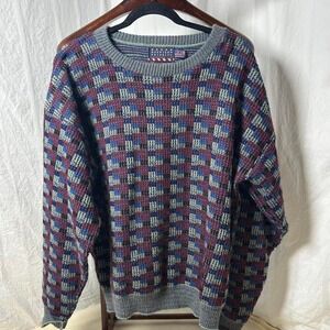 American Priority Men's Sweater Pullover‎ Abstract Size XL USA